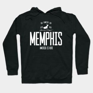 USA, America, Memphis, Tennessee Hoodie